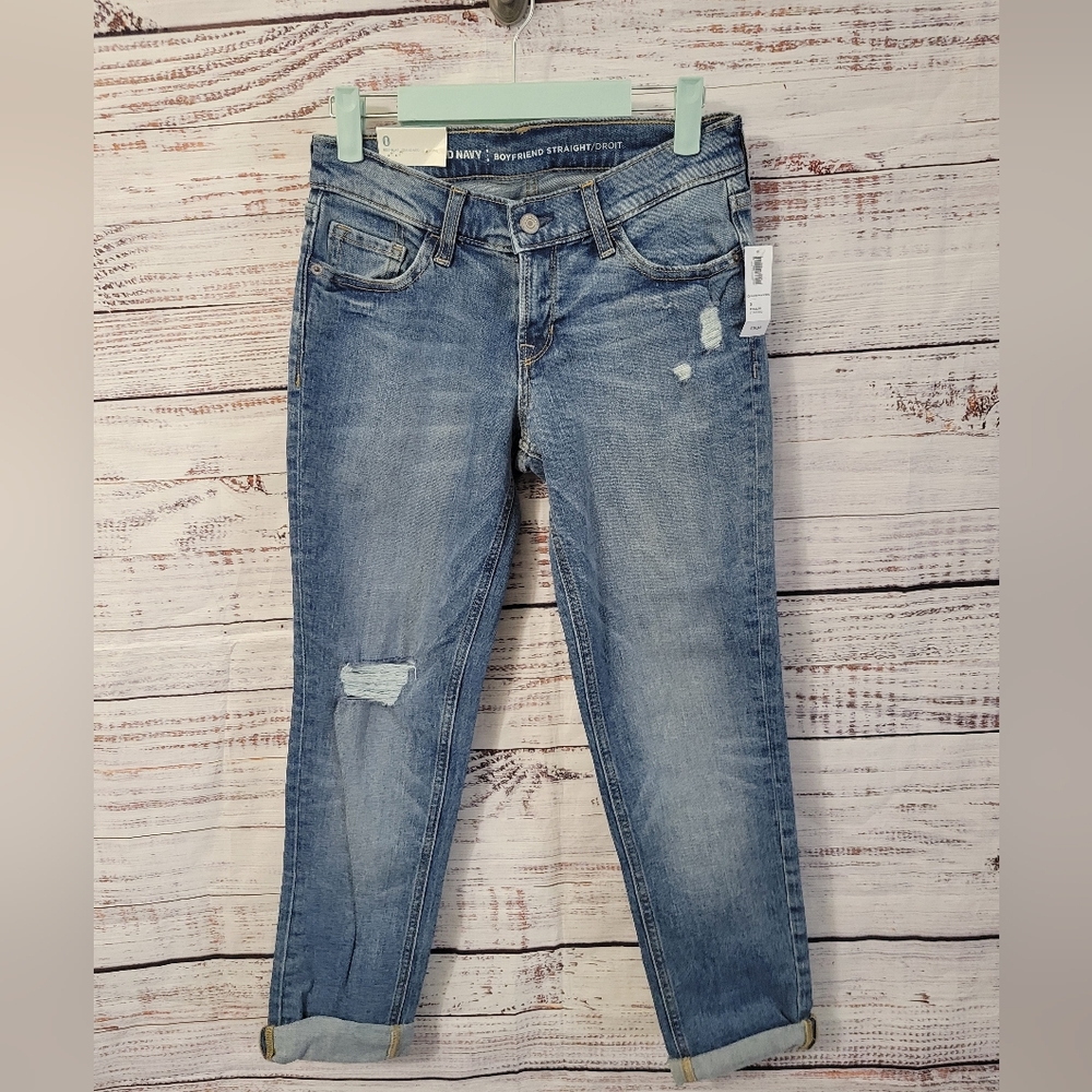 Old Navy S0 Boyfriend Straight Jean NWTS